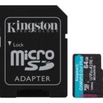Kingston Canvas Go! Plus - bliskovna pomnilniška kartica - 64 GB - microSDXC UHS-I