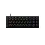 Tipkovnica HP HyperX Eve 1800 za igre, membranska, črna, RGB