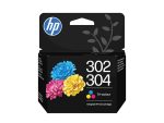 HP 302/304 - barva (cian, magenta, rumena) - original - črnilna kartuša