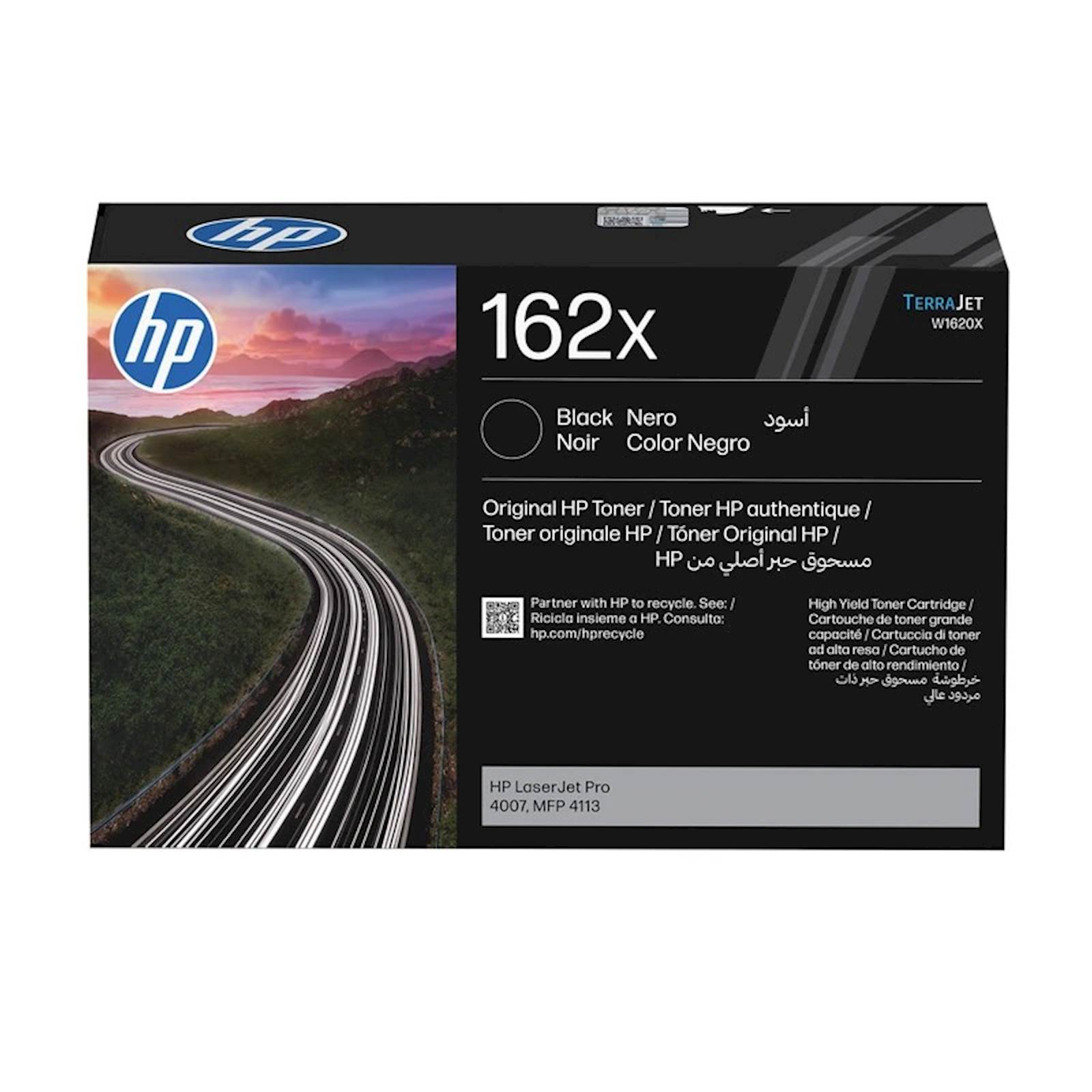 174947 TONER HP 162X ČRN ZA LJ PRO 4007, MFP 4113 10.000 STRANI - slika 1