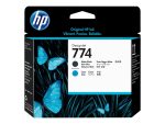 HP P2W01A Tiskalna glava 774 Matte black in Cyan - slika 3