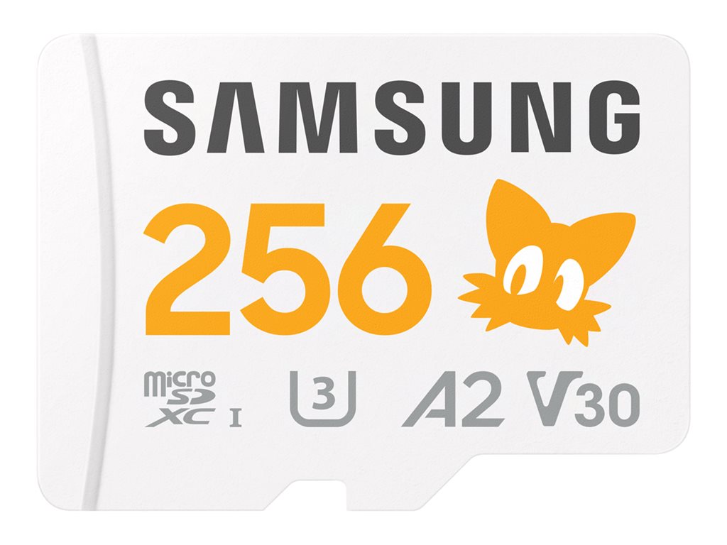 216d8dfc-d072-479d-be5f-1d04ae1083c8 Samsung PRO Plus MB-MD256SA - Sonic the Hedgehog - flash memory card - 256 GB - microSDXC UHS-I - slika 1