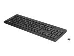 HP 230 - tipkovnica - bosanščina/hrvaščina/črnogorščina/slovenščina/srbščina - črna vnosna naprava
