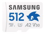 Samsung PRO Plus MB-MD512SA - Sonic the Hedgehog - flash memory card - 512 GB - microSDXC UHS-I