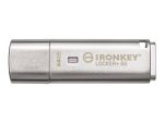 Kingston IronKey Locker+ 50 - Pomnilniški ključek USB - 64 GB