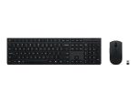 Lenovo Professional - komplet tipkovnice in miške polne velikosti - QWERTZ - slovenščina - siva Vhodna naprava - slika 2
