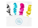 HP 308 - 2-paket - črna, cian, magenta, rumena - original - črnilna kartuša - slika 3