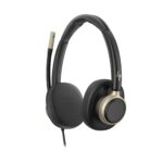 HP Poly Mission 825 - slušalke - USB-A, USB-C - Microsoft Teams certificiran - Zoom certificiran