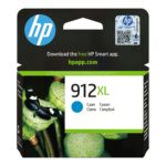 HP 912XL - visok izkoristek - cijan - original - Officejet - kartuša s črnilom