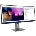 Lenovo ThinkVision P40WD-40 - LED monitor - ukrivljen - 5K - 40" - HDR - z ThinkVision VoIP sklopom MC60 monitor, spletna kamera