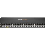 HPE Aruba Networking CX 6000 48p 10M/100M/1G Class4 PoE 4p SFP 1G 370W Stikalo - stikalo - 48 vrat - upravljano - priklopno v rack