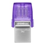 Kingston DataTraveler microDuo 3C - Pomnilniški ključek USB - 256 GB