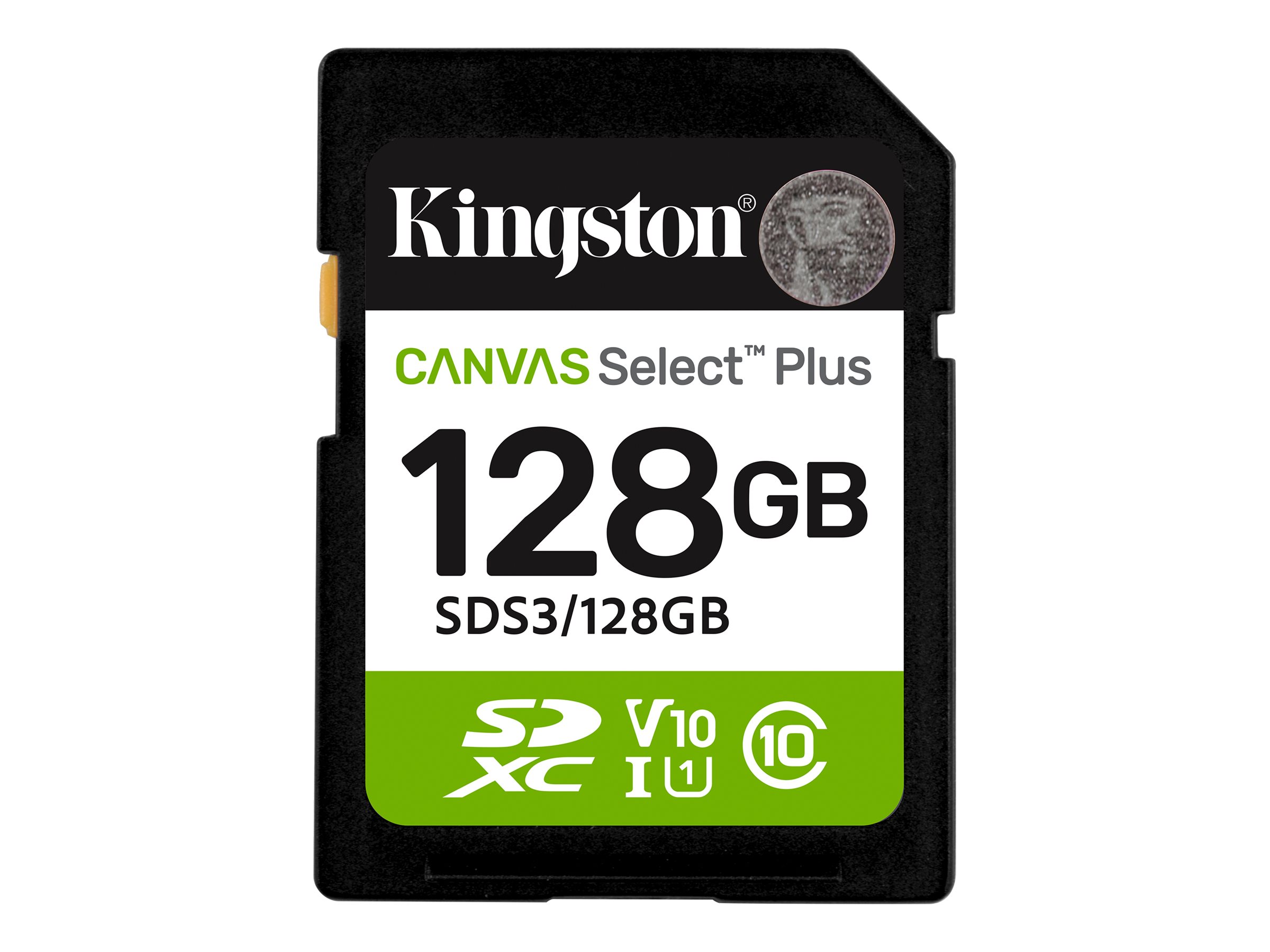 a5a267fa-e181-4da4-af21-558379ad81fb Kingston Canvas Select Plus - bliskovna pomnilniška kartica - 128 GB - SDXC UHS-I - slika 1