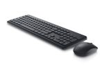 Dell Keyboard and Mouse KM3322W - komplet tipkovnice in miške - QWERTZ - Adriatic - črna Vhodna naprava