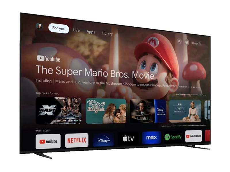b1b3d5fc-1118-4a40-9df0-28a2c80a40b6 Sony Bravia 7 K-75XR70 75" razred (74.5" gledan) LCD TV s LED osvetlitvijo - QLED - 4K - slika 1