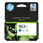 HP 963XL - visok izkoristek - cian - originalna - kartuša s črnilom