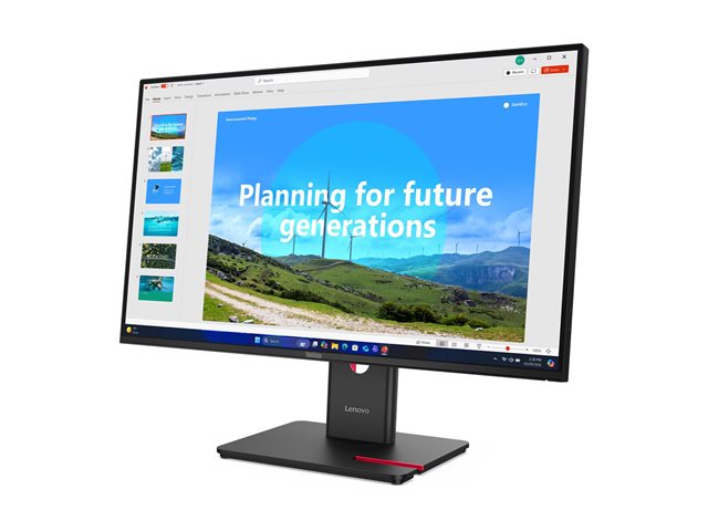 d3c9a50b-e8a1-4de1-a26b-33f27c1fac5b Lenovo ThinkVision T27D-40 - LED monitor - Full HD (1080p) - 27" - slika 1