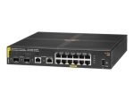 HPE Aruba 6100 12G Class4 PoE 2G/2SFP+ 139W Stikalo - stikalo - 16 vrat - Upravljano - nastavljivo na stojalo - slika 4