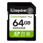 Kingston Canvas Select Plus - bliskovna pomnilniška kartica - 64 GB - SDXC UHS-I