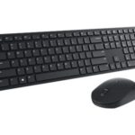 Dell Pro KM5221W - komplet tipkovnice in miške - QWERTZ - Adriatic - črna Vnosna naprava