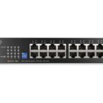 Zyxel GS1100 serija GS1100-16S - stikalo - 16 priključkov - neupravljani - priklopni na rack