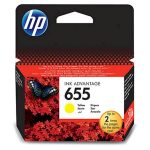 ČRNILO HP RUMENO 655 ZA DESKJET Advantage 3525/4615/5525 ZA 600 STRANI - slika 2