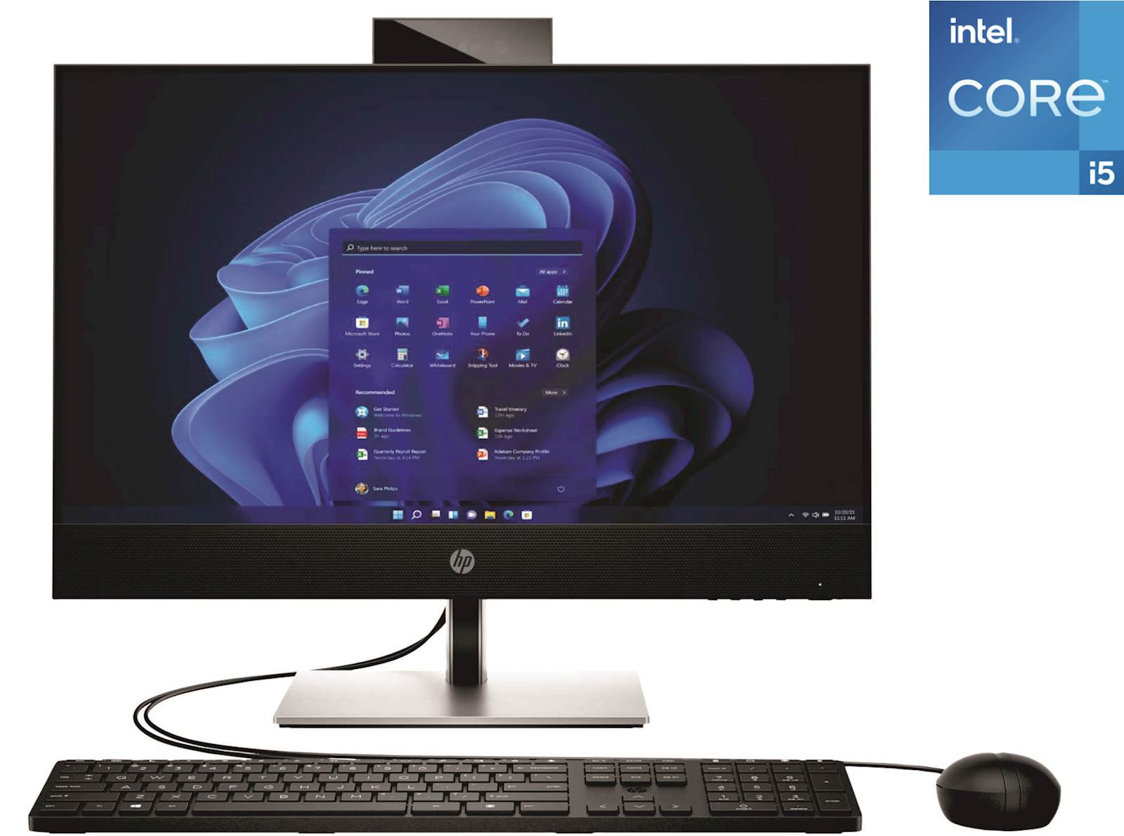 168100 Računalnik HP ProOne 440 G9 i5-14500T/16GB/ SSD 512GB/23,8'' FHD Touch/HAS/W11Pro - slika 1