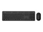 ASUS CW100 - nastavitev tipkovnice in miške - 100 % - črna vhodna naprava