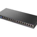 Zyxel GS1100 Switchable Series GS1100-16ES - stikalo - tanko - 16 portov - neupravljano