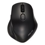 ASUS MW203 - miška - 2,4 GHz, Bluetooth - črna