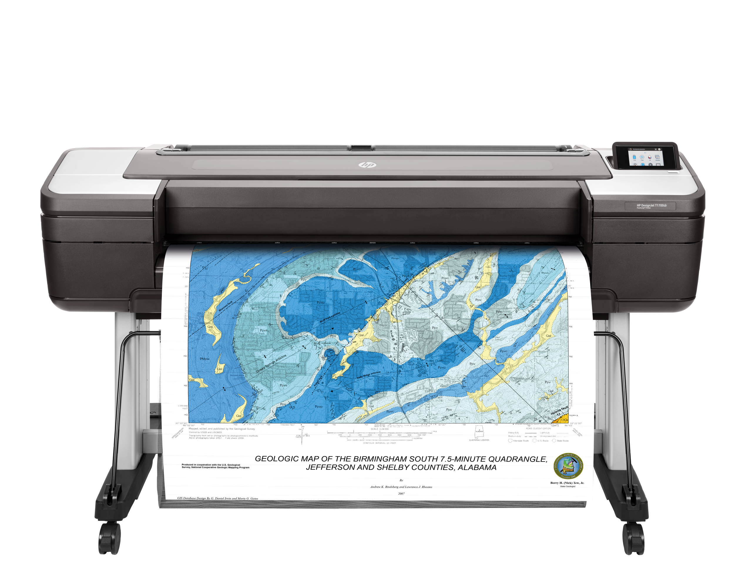 Risalnik HP DesignJet T1700dr Dual Roll 44", W6B56A