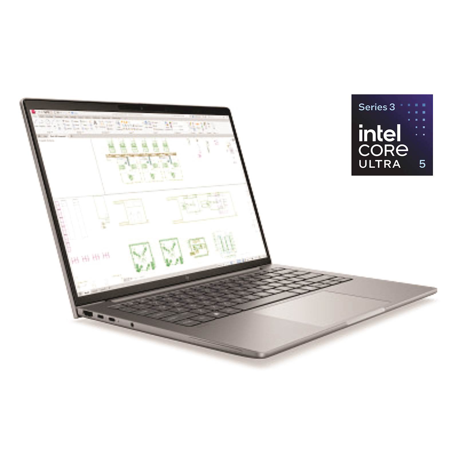 175798 Prenosnik HP ZBook 8 G2i 14 U5-325H/16GB/SSD 512GB/14''WUXGA 300 60Hz/IR/W11Pro - slika 1