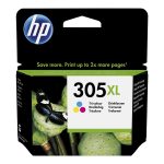 HP 305XL High Yield Tri-color Ink Cart