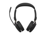 Jabra Evolve3 65 UC - slušalke - USB-A preko Bluetooth adapterja, USB-C - slika 2