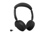 Jabra Evolve3 65 Flex MS - slušalke - USB-C preko Bluetooth adapterja, USB-C