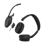 Jabra Evolve3 65 UC - slušalke - USB-A preko Bluetooth adapterja, USB-C