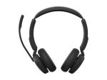 Jabra Evolve3 45 MS Stereo - slušalke - USB-A preko Bluetooth adapterja - Microsoft Teams certificiran - Zoom certificiran