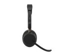 Jabra Evolve3 65 UC Stereo - slušalke - USB-C preko Bluetooth adapterja, USB-C - Zoom certificiran - slika 3