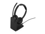 Jabra Evolve3 45 UC - slušalke - USB-C preko Bluetooth adapterja, USB-C