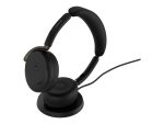 Jabra Evolve3 65 Flex MS - slušalke - USB-A preko Bluetooth adapterja, USB-C