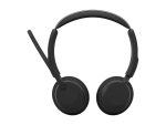 Jabra Evolve3 45 UC - slušalke - USB-A preko Bluetooth adapterja, USB-C