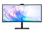 Samsung ViewFinity S6 S34C652VAU - S65VC serija - LED monitor - ukrivljen - 34" - HDR - slika 2