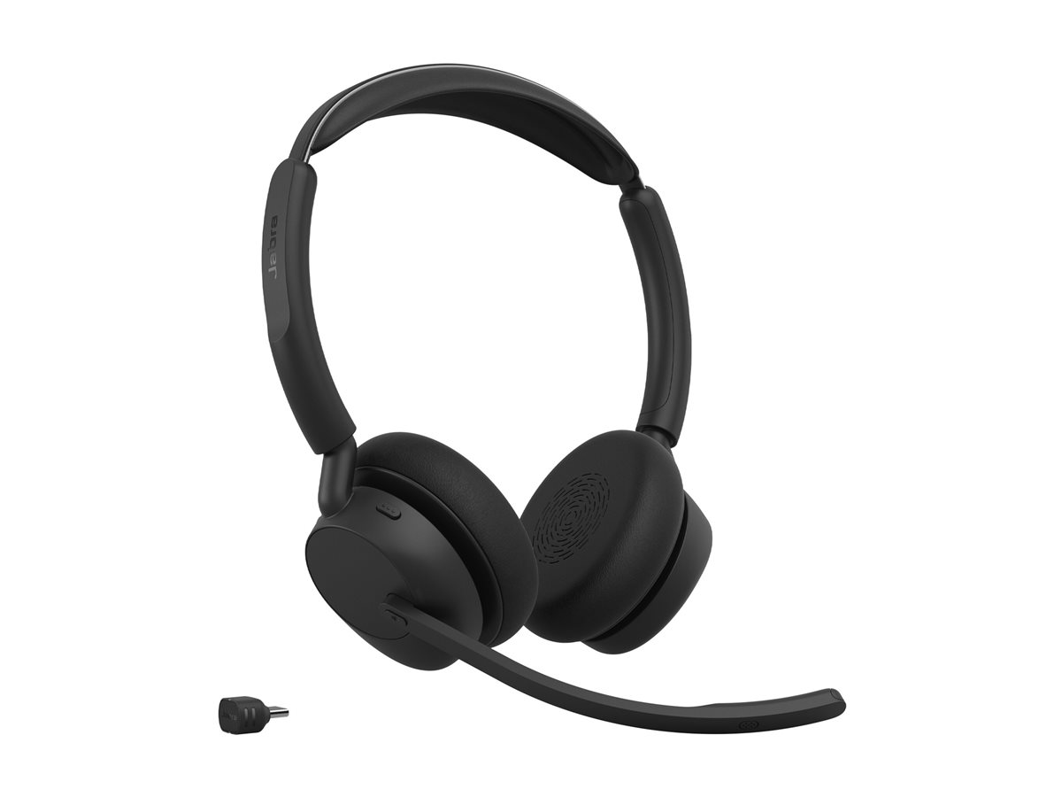 af9bec66-4489-4737-8a12-2fea4de1de93 Jabra Evolve3 45 UC - slušalke - USB-C preko Bluetooth adapterja, USB-C - slika 1