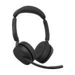 Jabra Evolve3 65 MS - slušalke - USB-A preko Bluetooth adapterja, USB-C