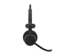 Jabra Evolve3 45 UC - slušalke - USB-A preko Bluetooth adapterja, USB-C - slika 4
